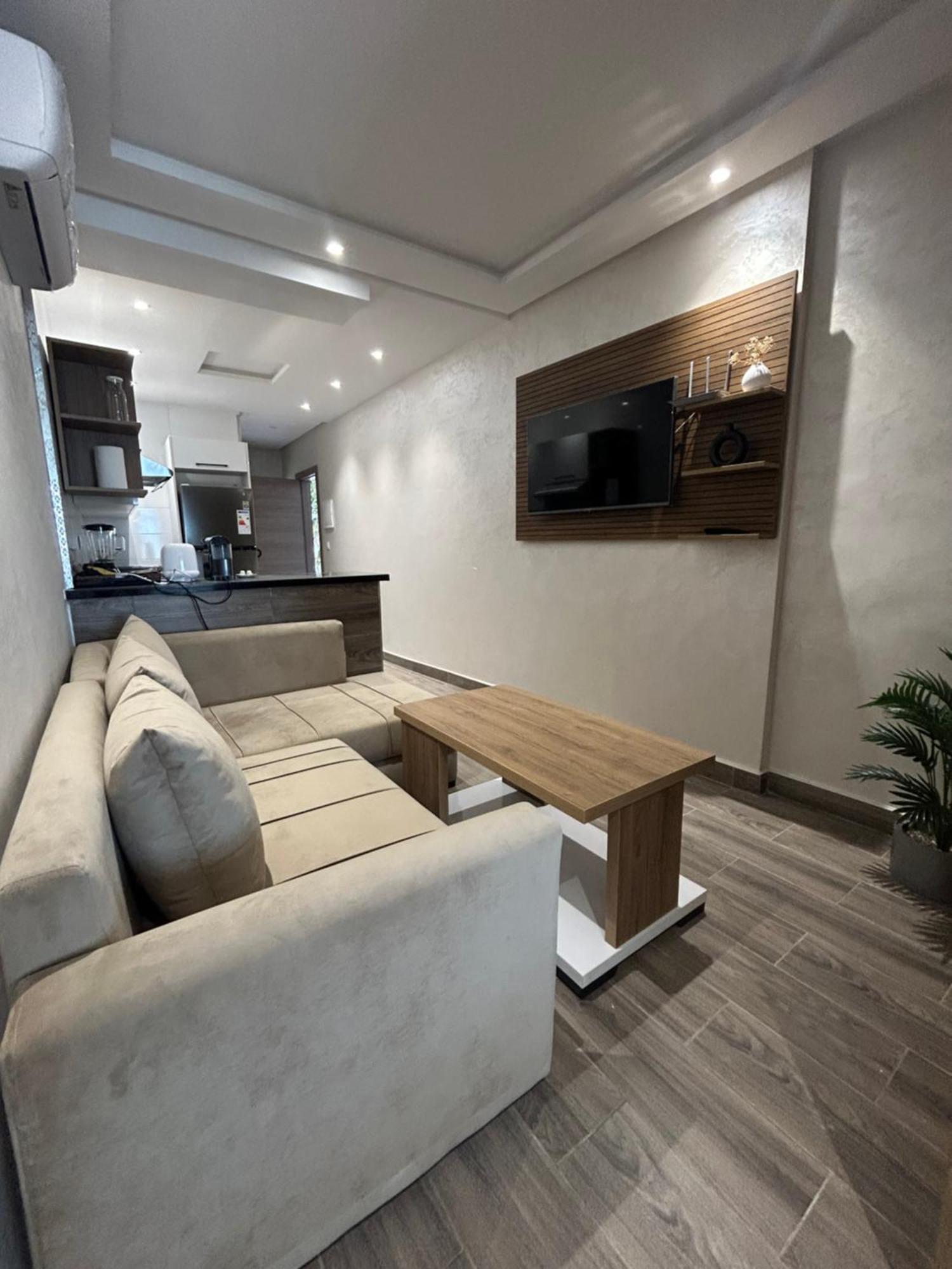 Splendide Studio Haut Standing En Face De La Marina Et A 200 M Du Port De Tanger - 1 Chambre Double ภายนอก รูปภาพ